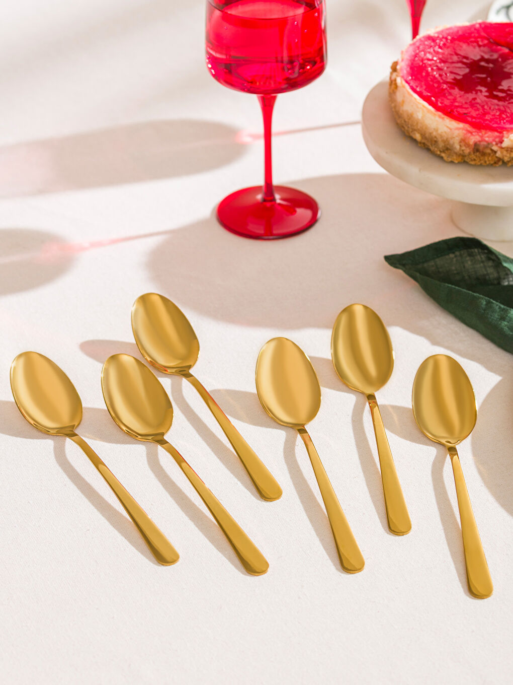 Жёлтый Столовая ложка-1