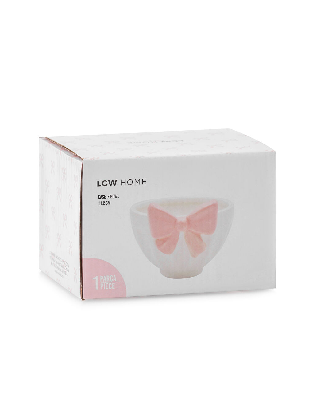 Karışık Fiyonk Baskılı Seramik Kase 11 cm-3