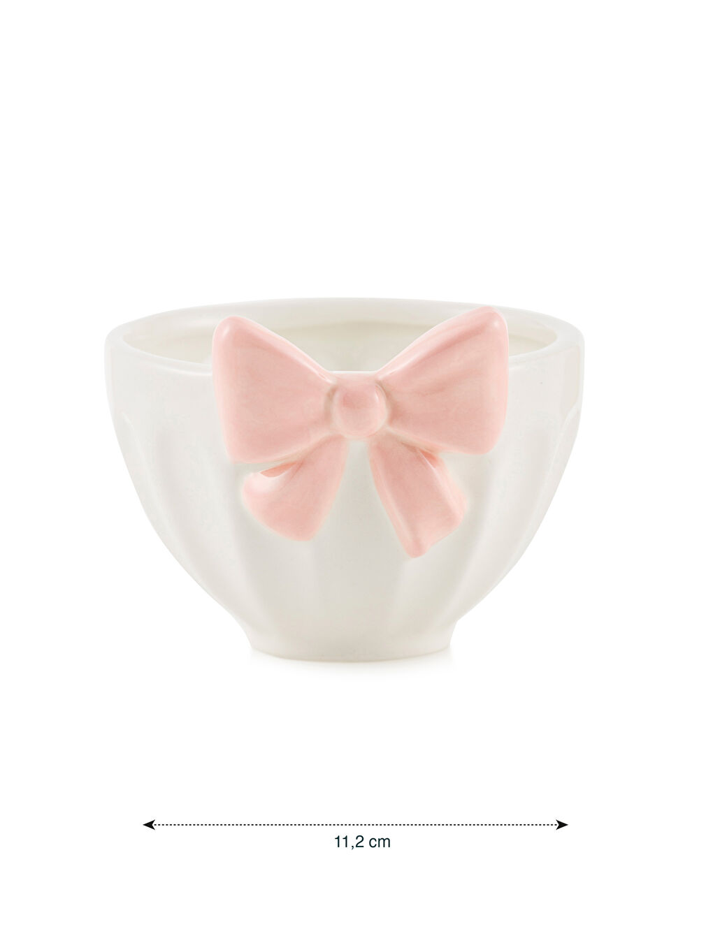 Karışık Fiyonk Baskılı Seramik Kase 11 cm-4