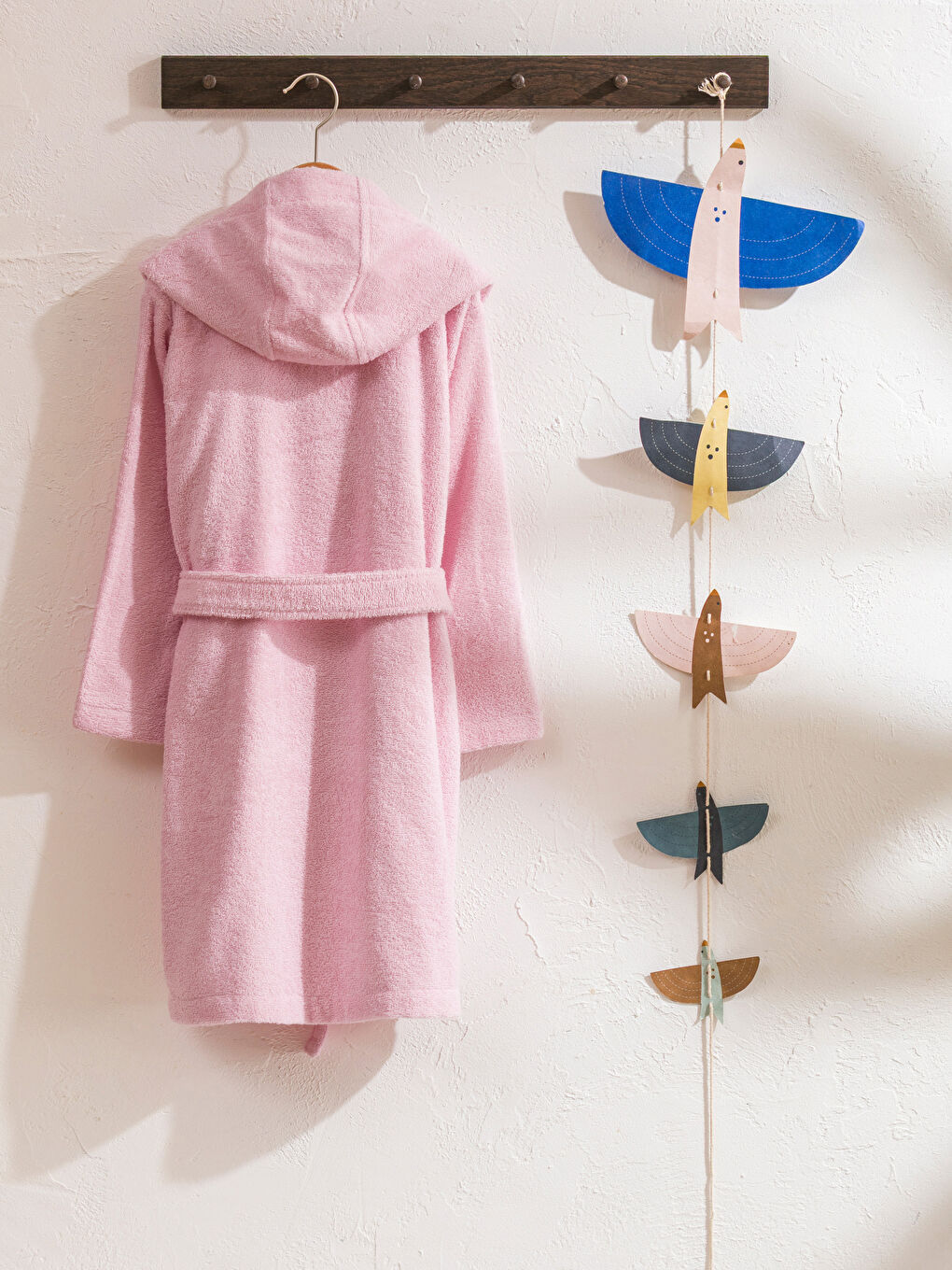 Barbie Embroidered Girls' Bathrobe-2