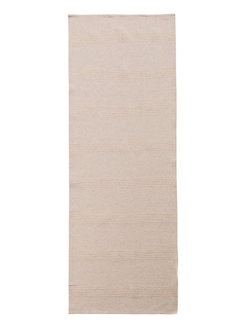 Bej Düz Runner 40x120 cm-8