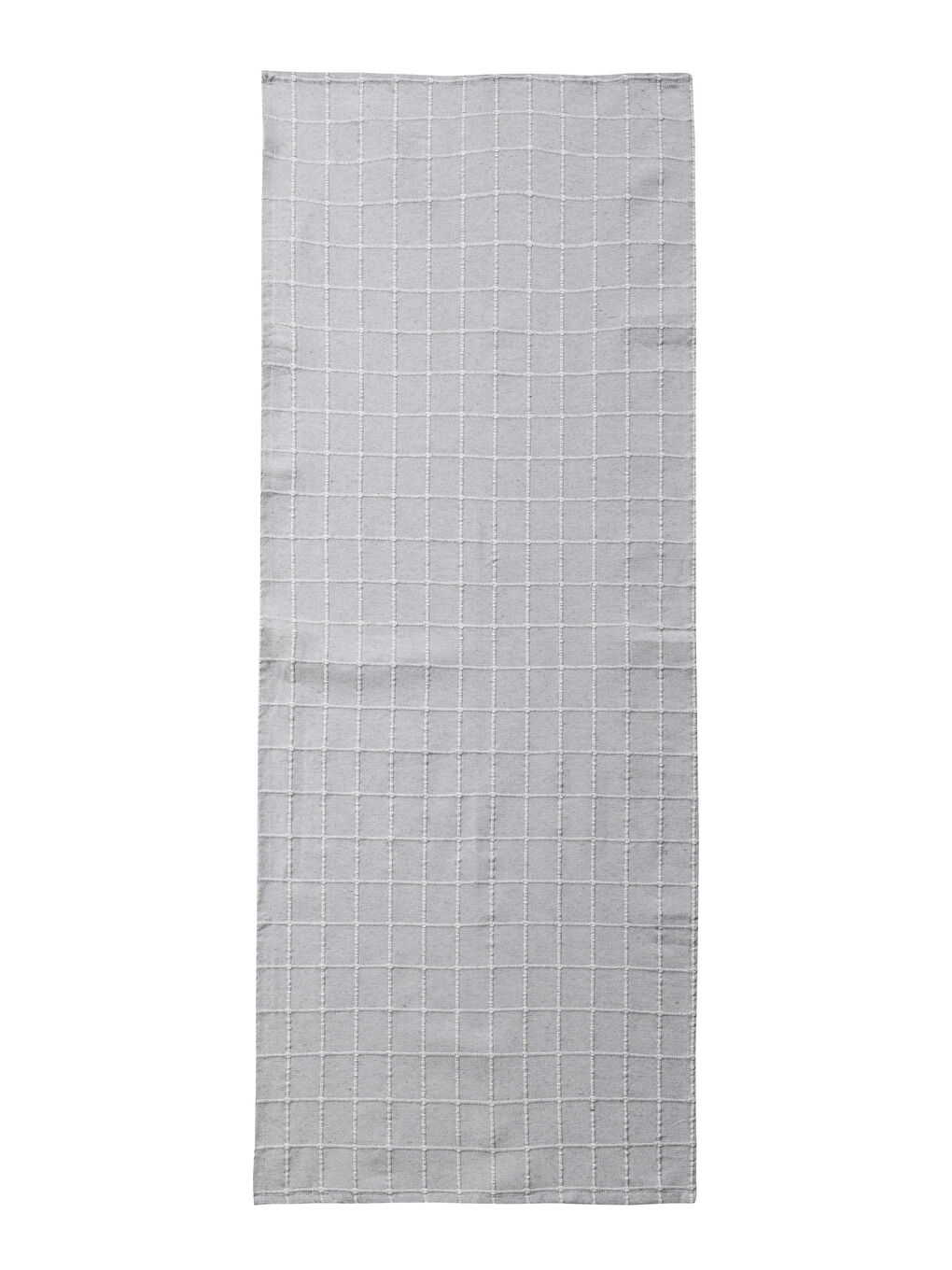 Gri Çizgi Nakışlı Runner 40x120 cm-8