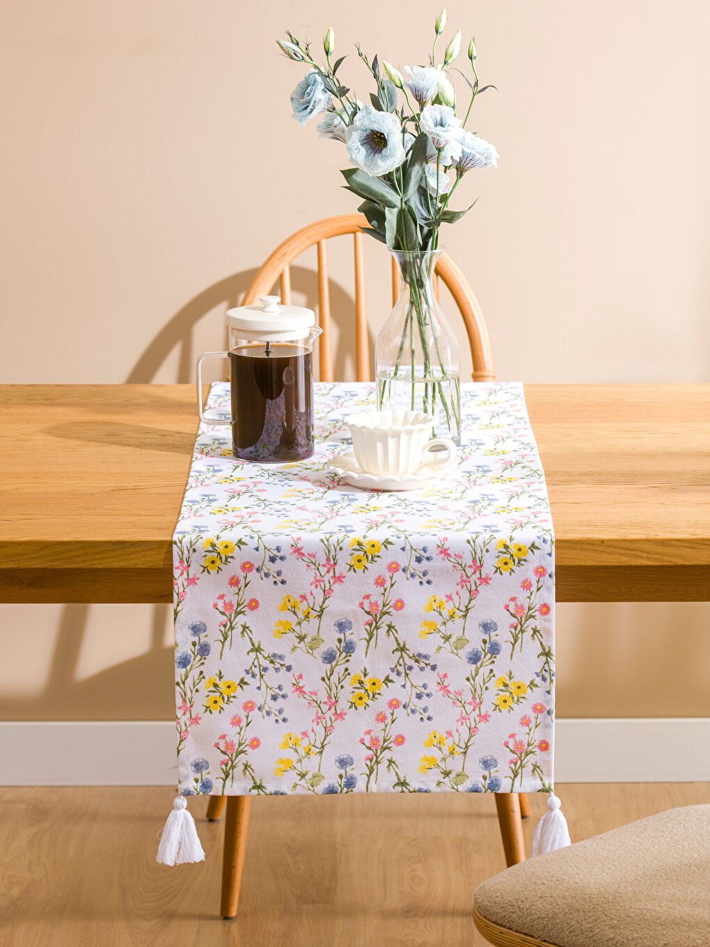 Karışık Çiçekli Runner 40x120 cm-1