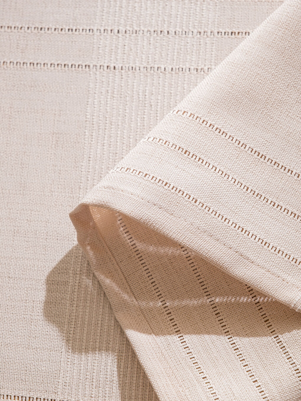 Bej Basic Runner 45x150 cm-3