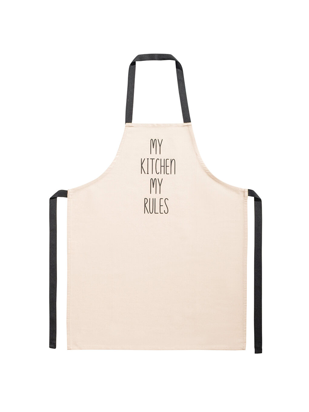 Ekru Baskılı Mutfak Önlüğü-3