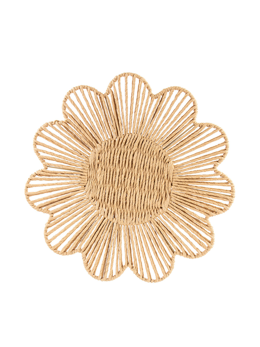 Гүлді өрнекті себет астар табақ 33 см-5