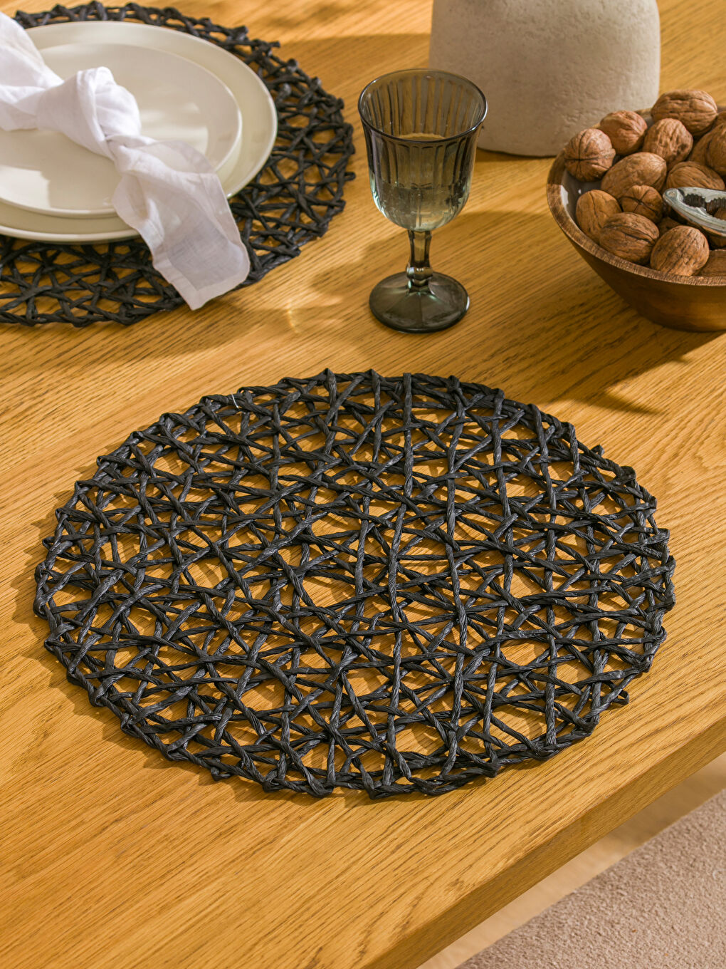 طبق سفلي مزخرف 2 قطع 37 سم-1