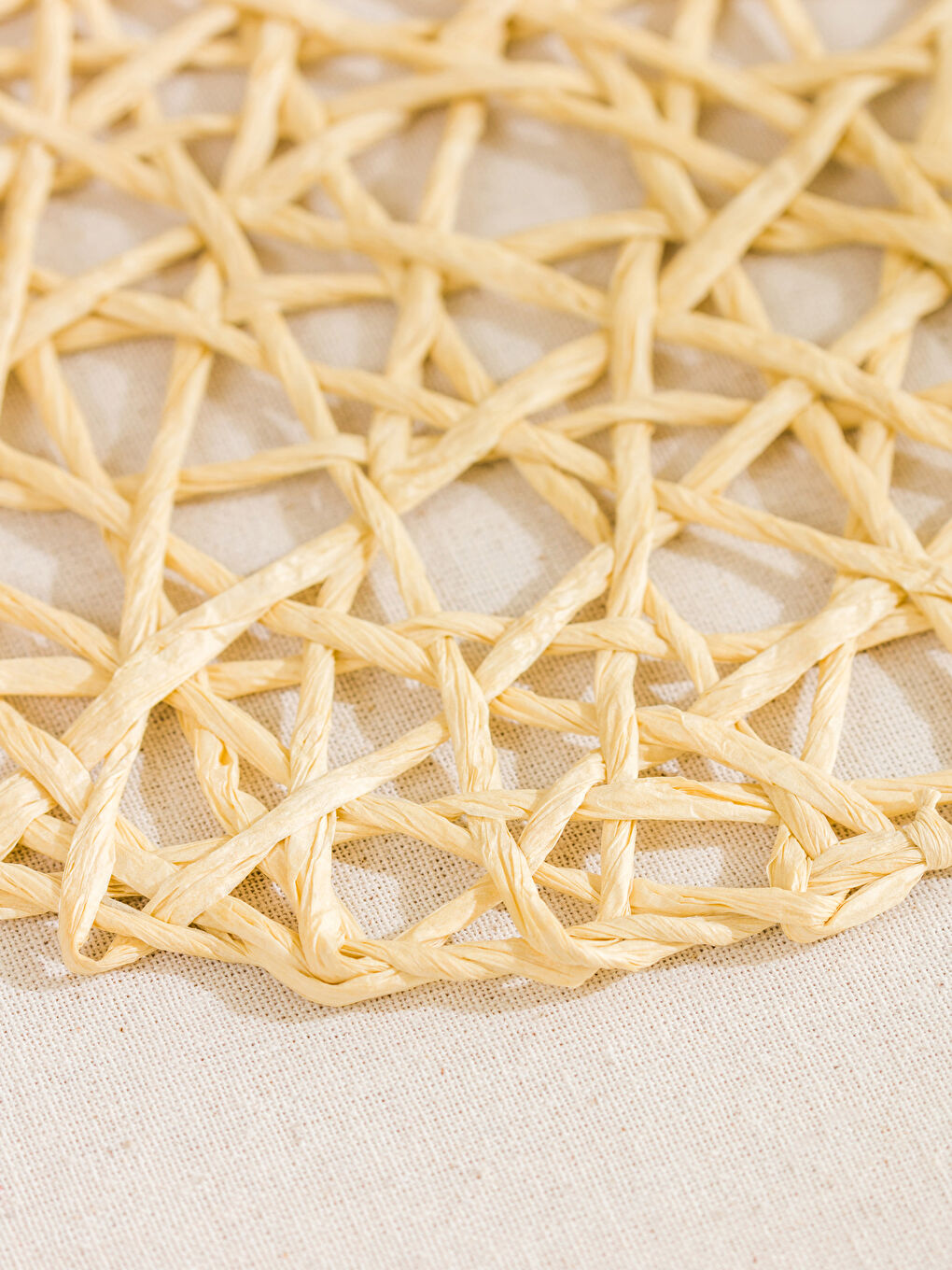 Bej Hasır Supla Seti 2'li 37 cm-3