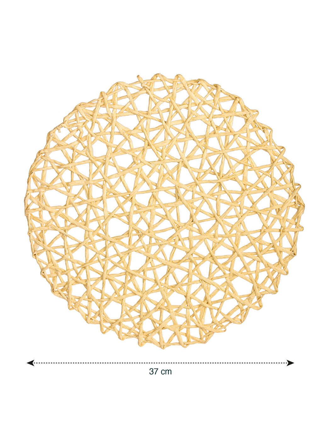 Bej Hasır Supla Seti 2'li 37 cm-8