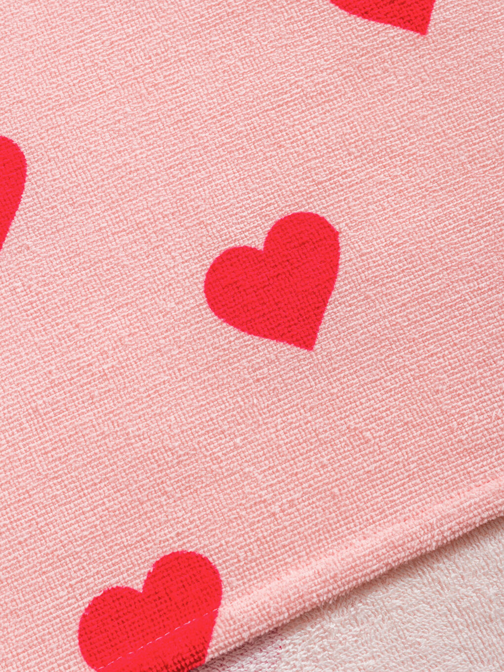 Pembe Baskılı Pamuklu Yüz Havlusu 50x80 Cm-3