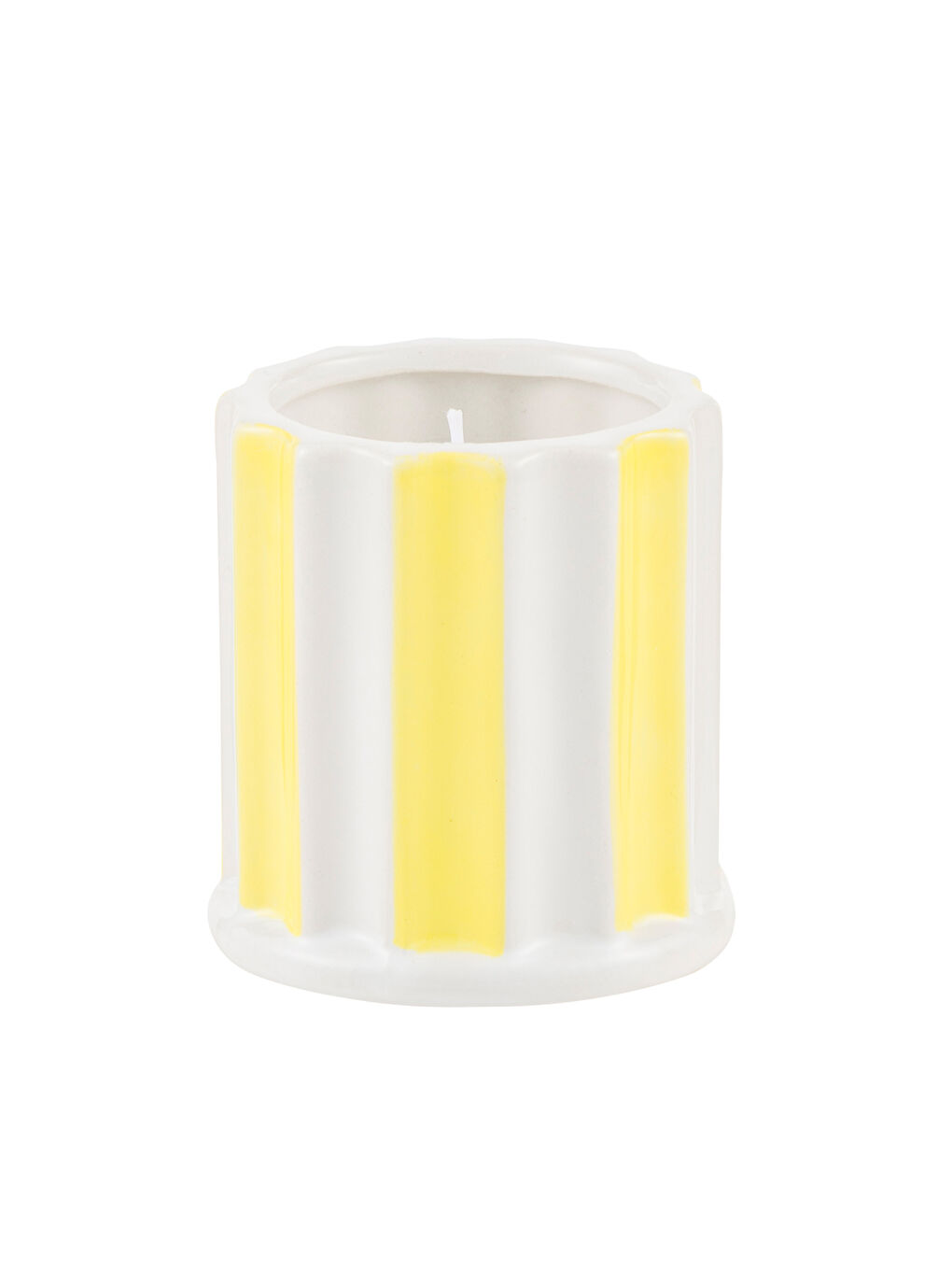 Sarı Dekoratif Mum -3