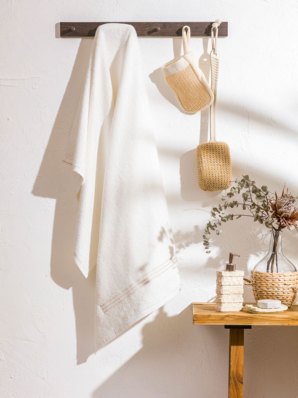 Pamuklu Banyo Havlusu 70x140 cm