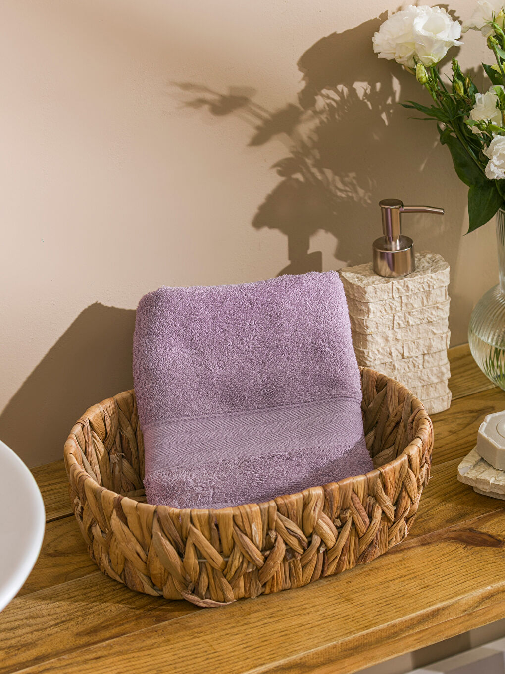 LJUBIČASTA Ručni peškir-1