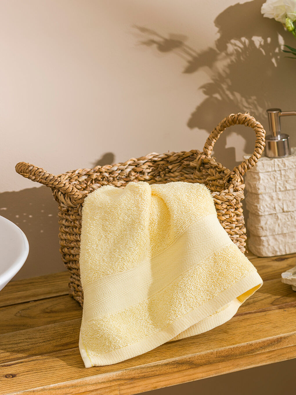 YELLOW Hand Towel-1