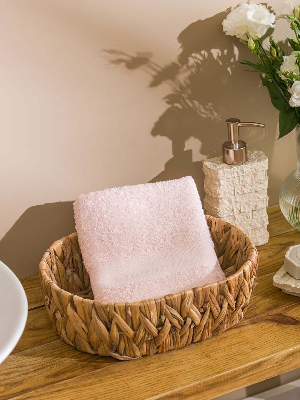 Serviette de toilette ROSE-1