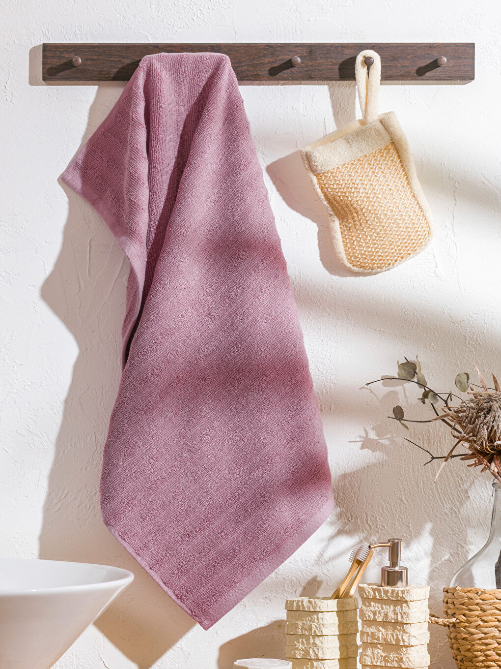 PURPLE Hand Towel-1