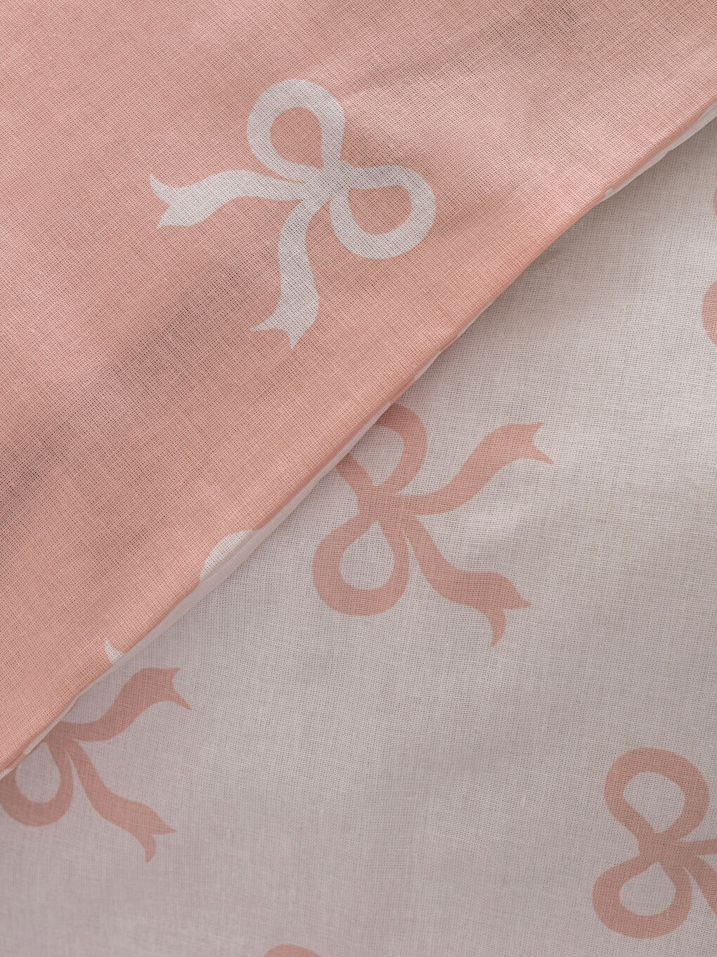 Pembe Desenli Pamuklu Tek Kişilik Nevresim Seti-4