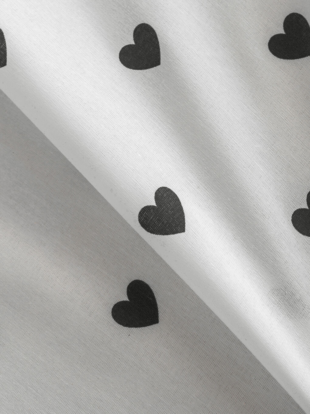 Kalp Baskılı Tek Kişilik Lastikli Çarşaf-2