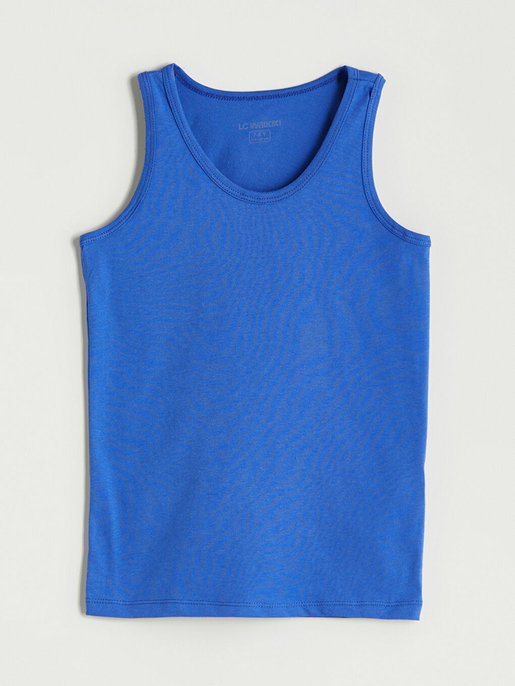 Mavi Bisiklet Yaka Erkek Çocuk Atlet