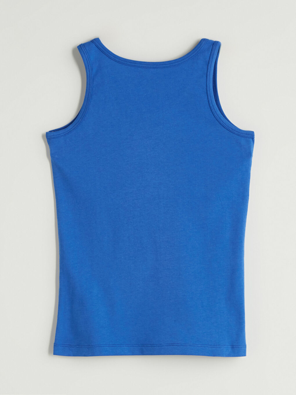 Mavi Bisiklet Yaka Erkek Çocuk Atlet-2