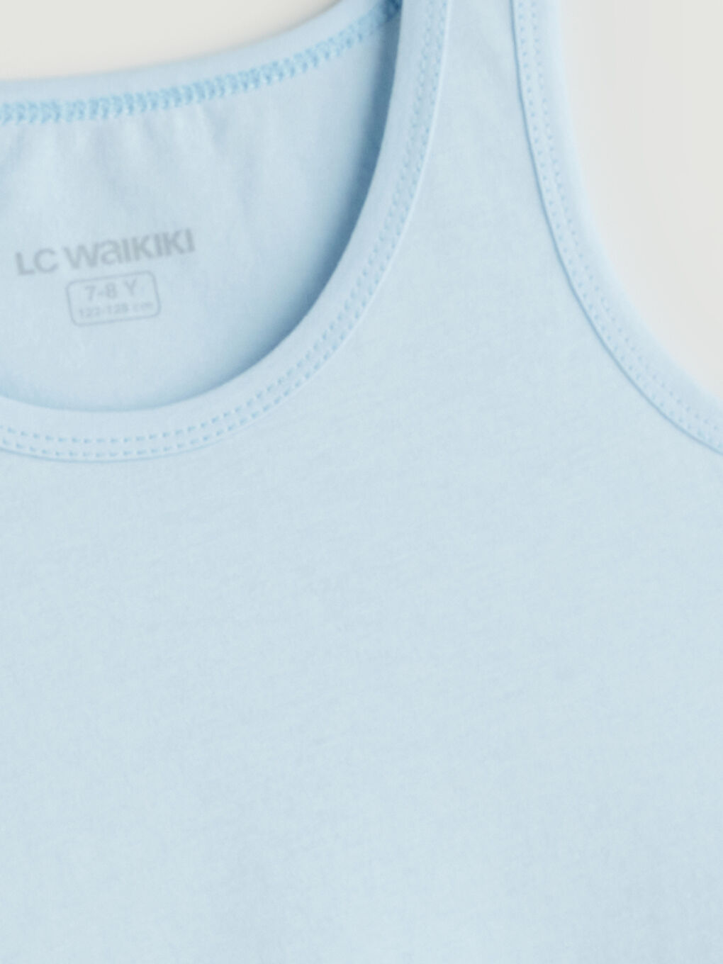 Mavi Bisiklet Yaka Basic Erkek Çocuk Atlet-1