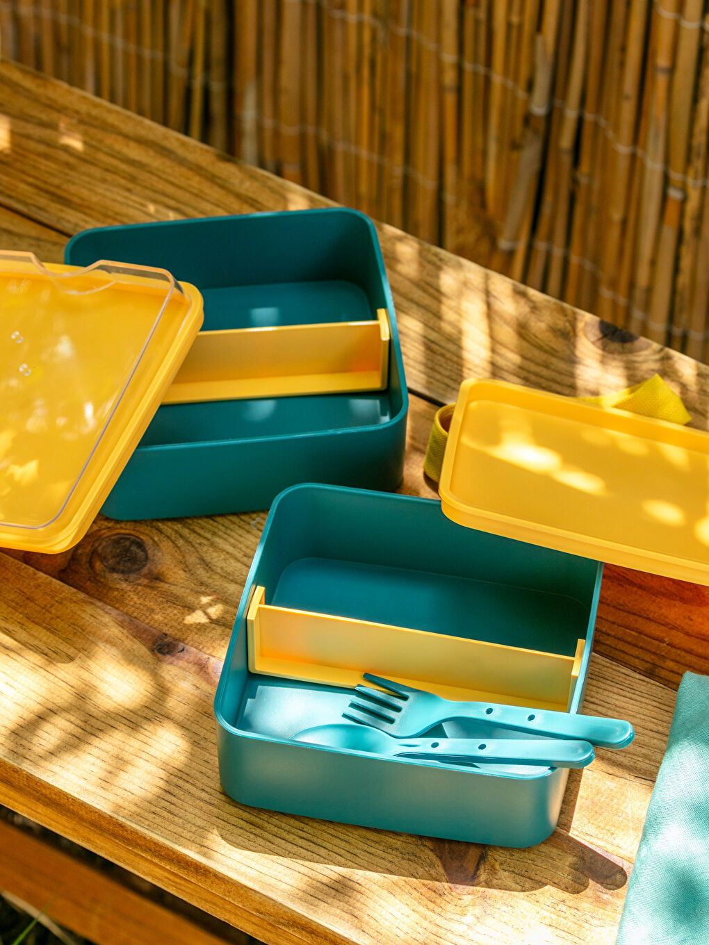 Petrol Plastik Bölmeli Saklama Kabı-1