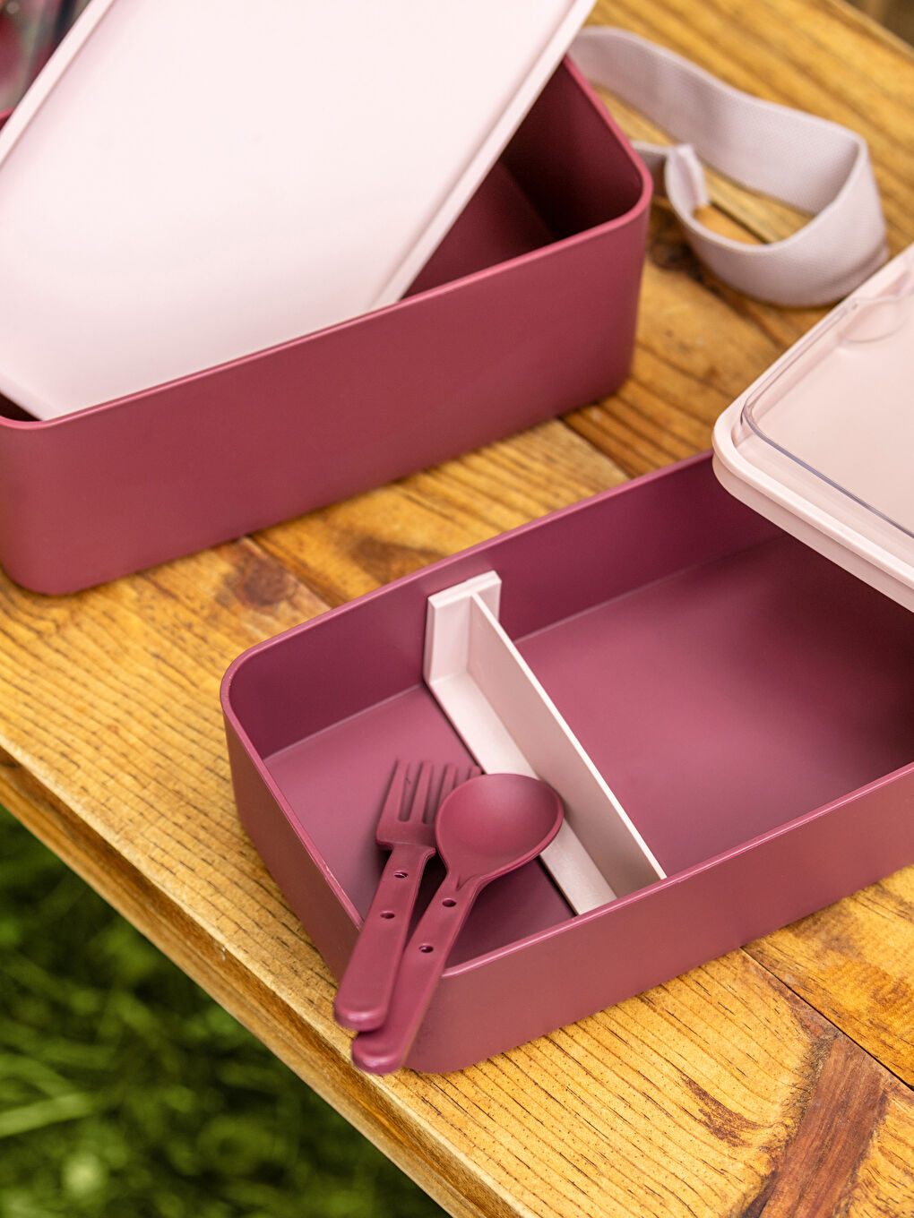 Mürdüm Plastik Bölmeli Saklama Kabı-2