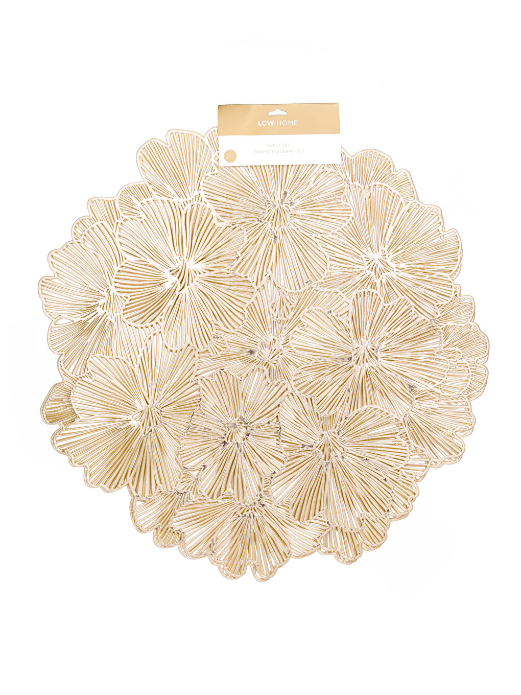 Sarı Çiçek Desenli Supla 2'li 37 cm-8