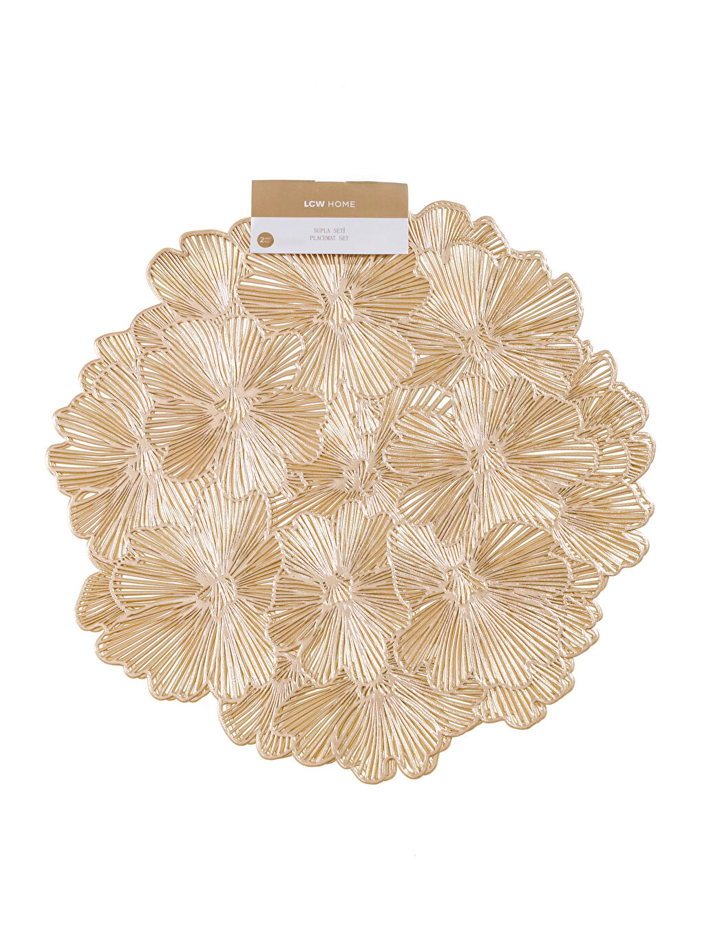 Sarı Çiçek Desenli Supla 2'li 37 cm-11