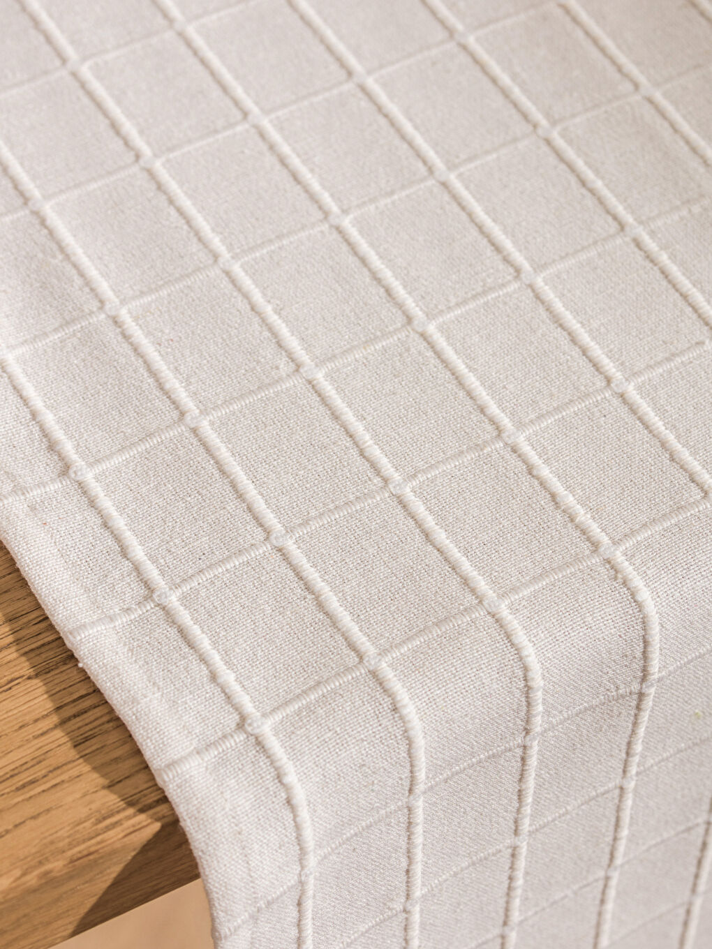 Bej Çizgili Runner 40x120 cm-2