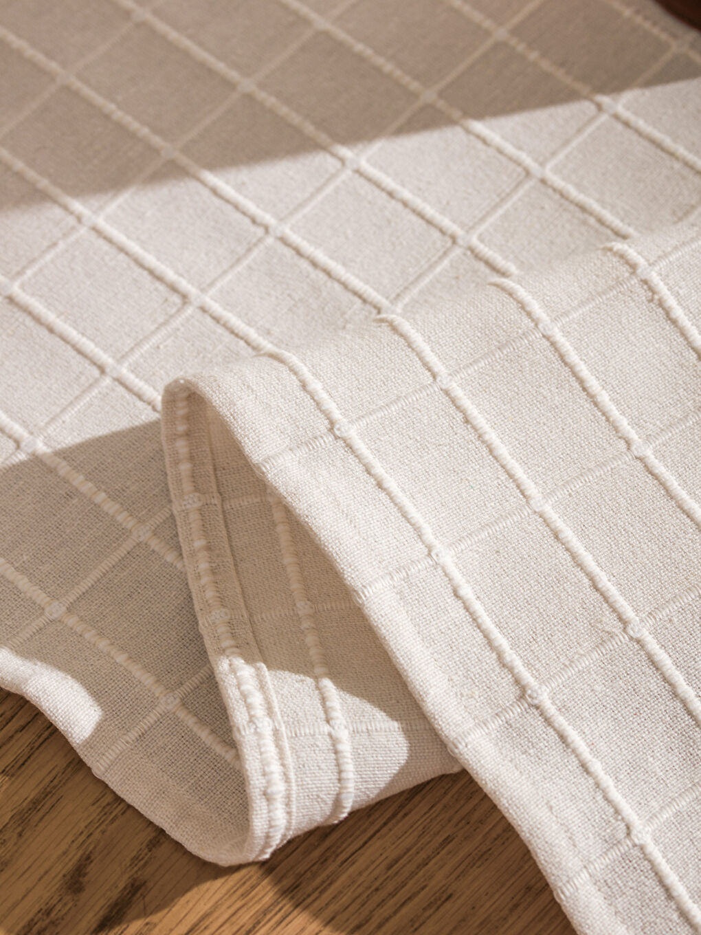 Bej Çizgili Runner 40x120 cm-3