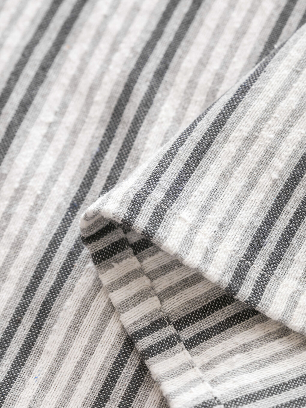 Gri Çizgili Runner 45x120 cm-3