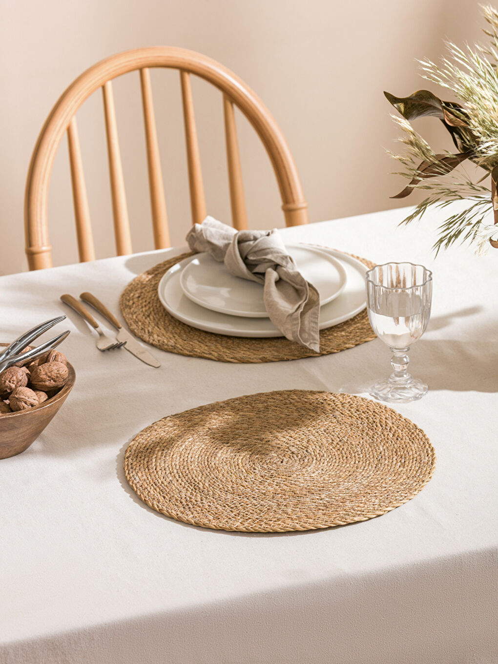 طبق سفلي من الخوص جوج باكات 35 سم-1