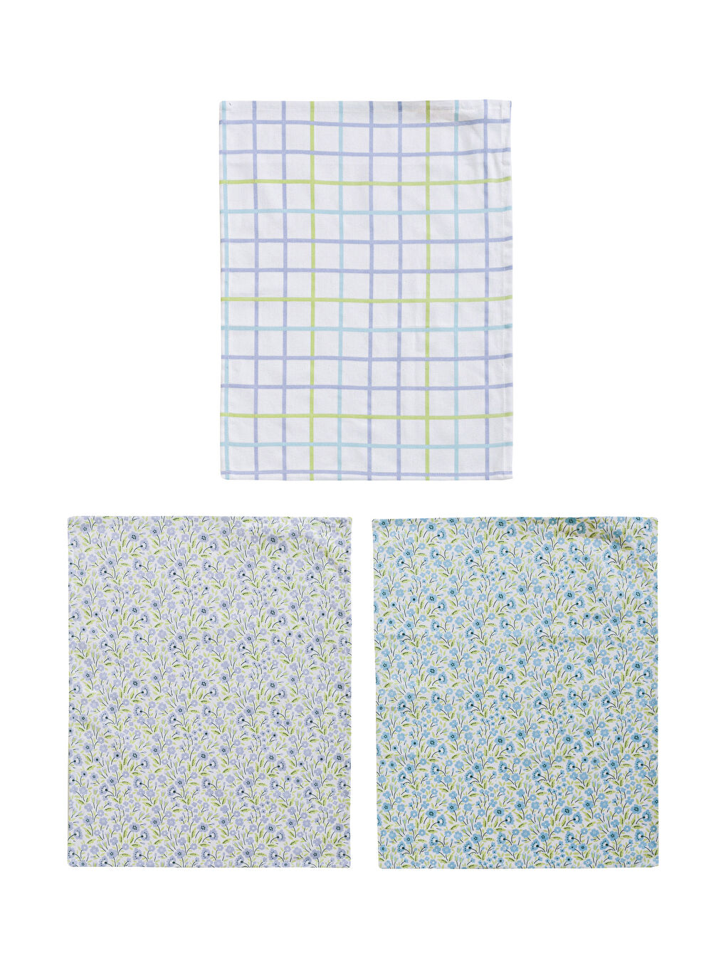 Karışık Baskılı Kurulama Bezi 3'lü 40x50 cm-10