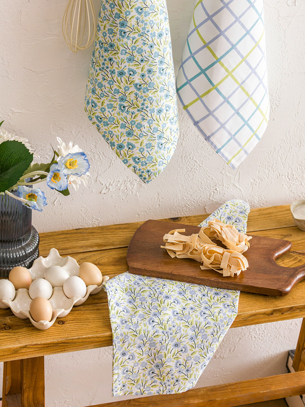 Karışık Baskılı Kurulama Bezi 3'lü 40x50 cm-2