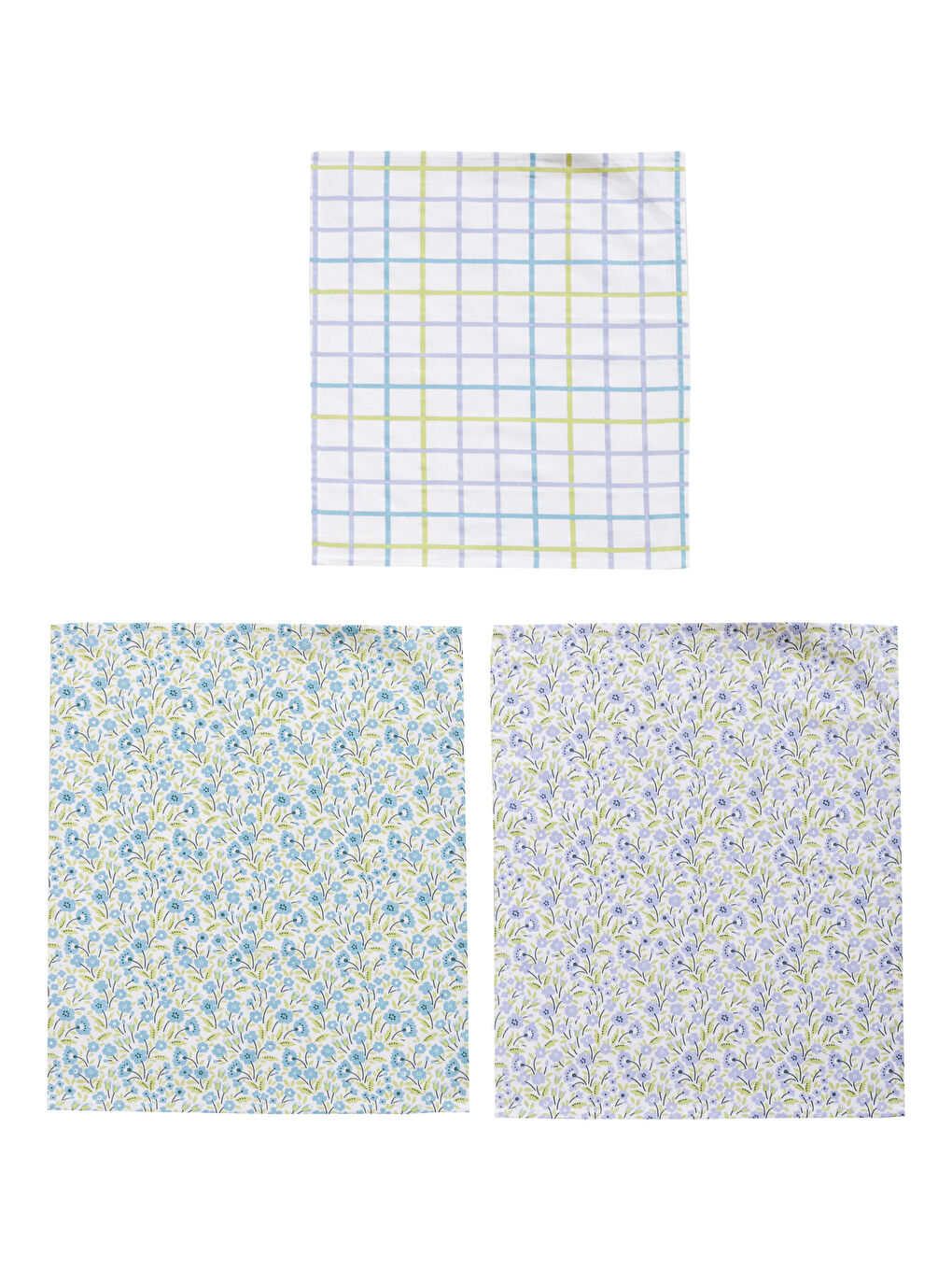 Karışık Baskılı Kurulama Bezi 3'lü 40x50 cm-9