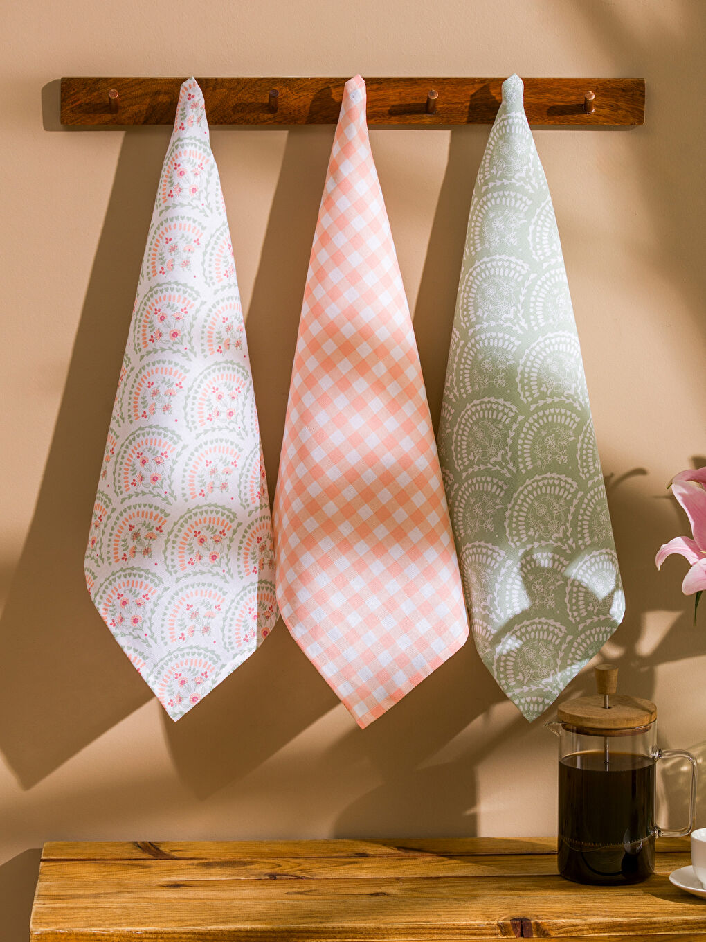 Kuhinjska krpa sa štampom 3 kom 40x50 cm