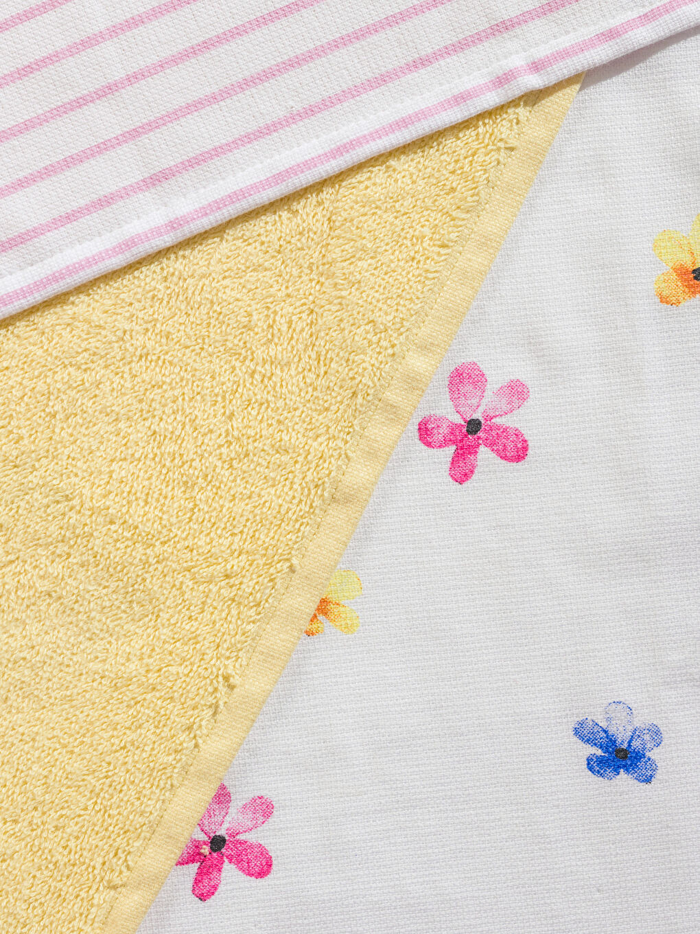 Printed Tea Towel Set of 3, 40x50 cm-2