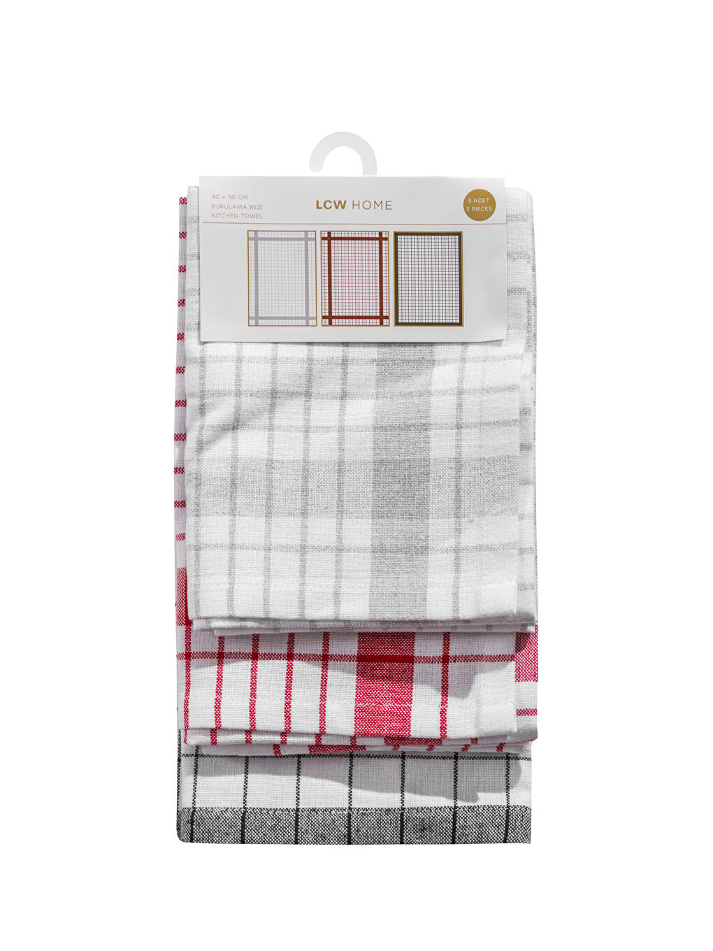 Printed Tea Towel 3-pack 40x50 cm-8
