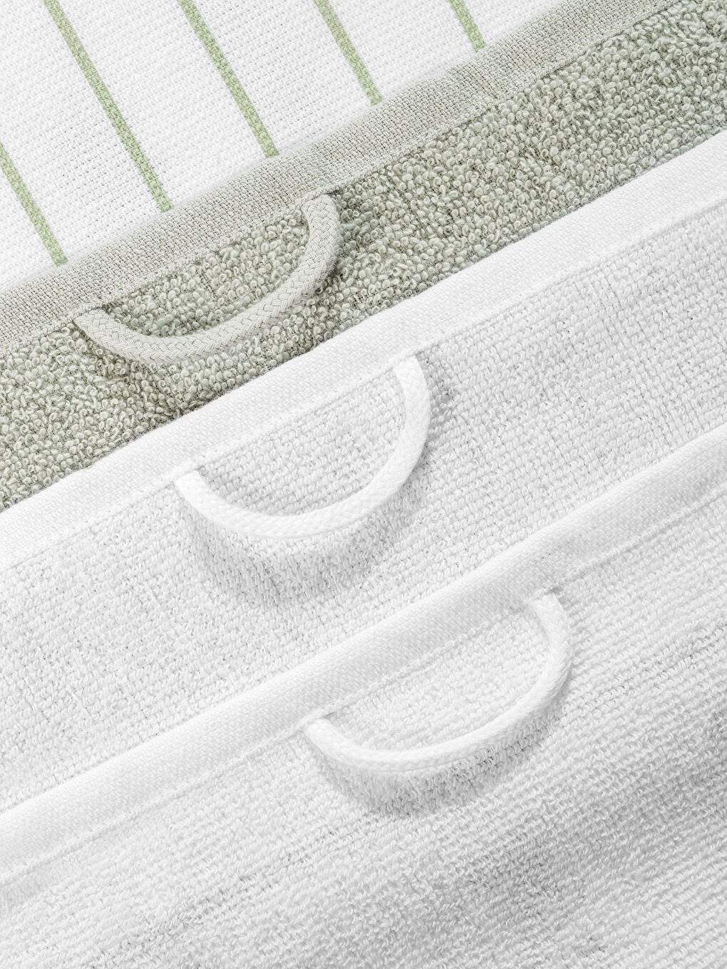 فوطة شاي مطبوع ثلاثة ديال الباكات 40x50 cm-7