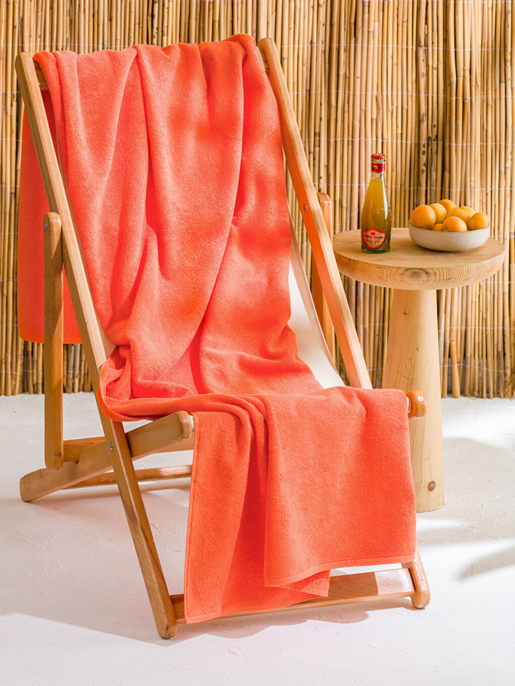 LCW ACCESSORIES Man ORANGE Beach Towel -S5QT88Z8-ZT4