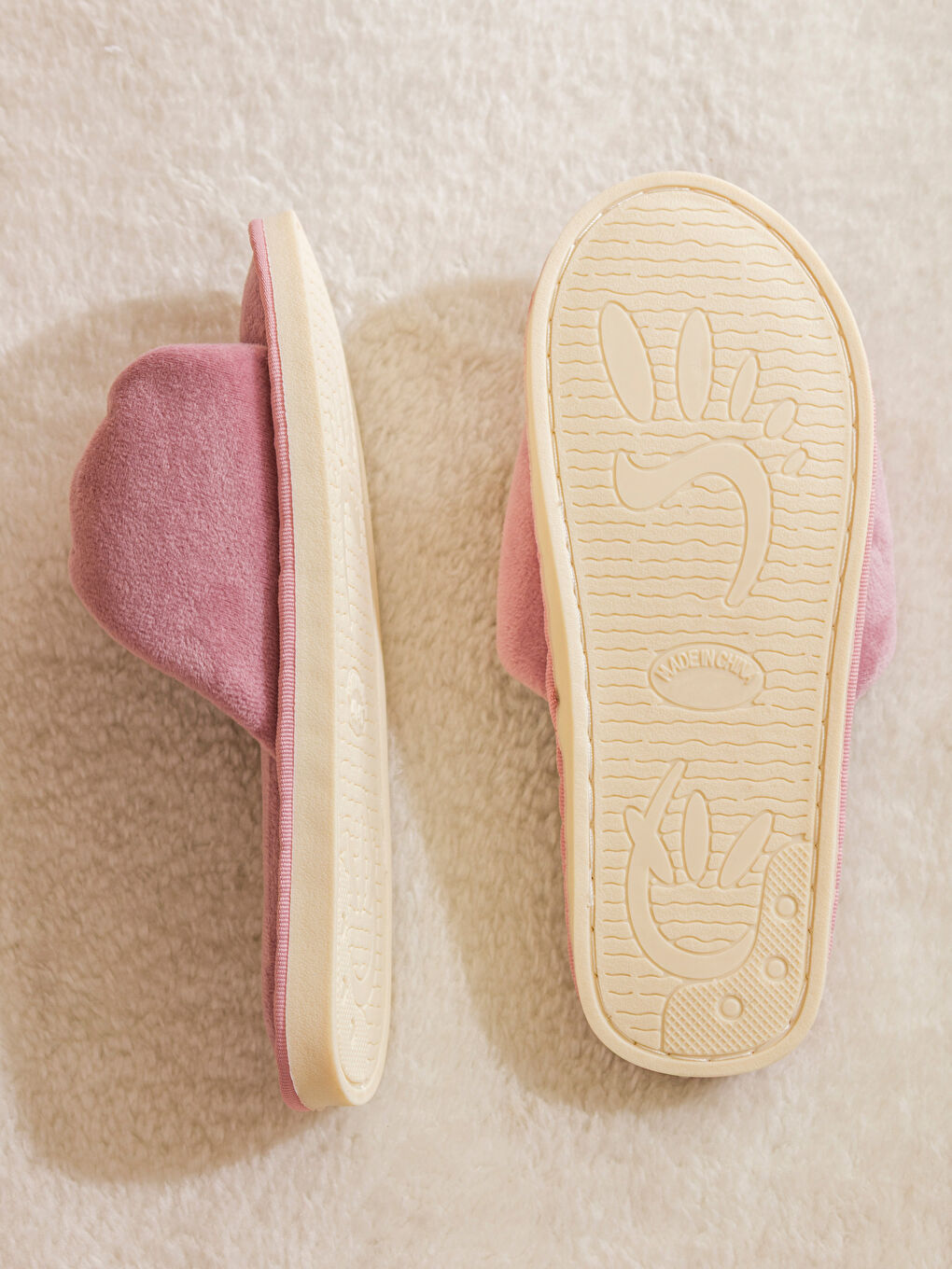 Woman PINK Home Slippers-3