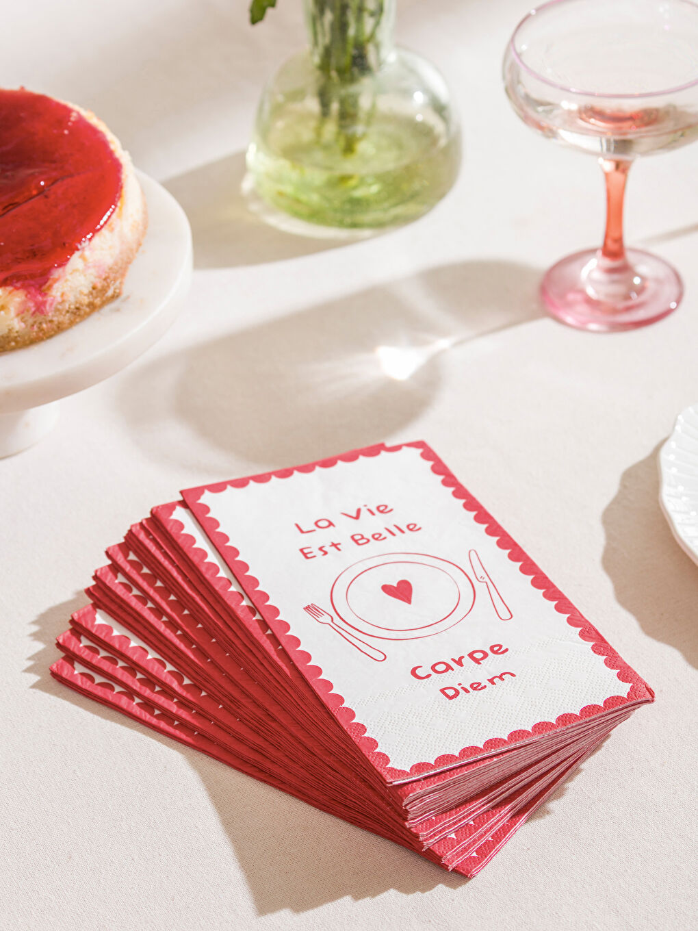 Karışık Baskılı Kağıt Peçete 20'li-1