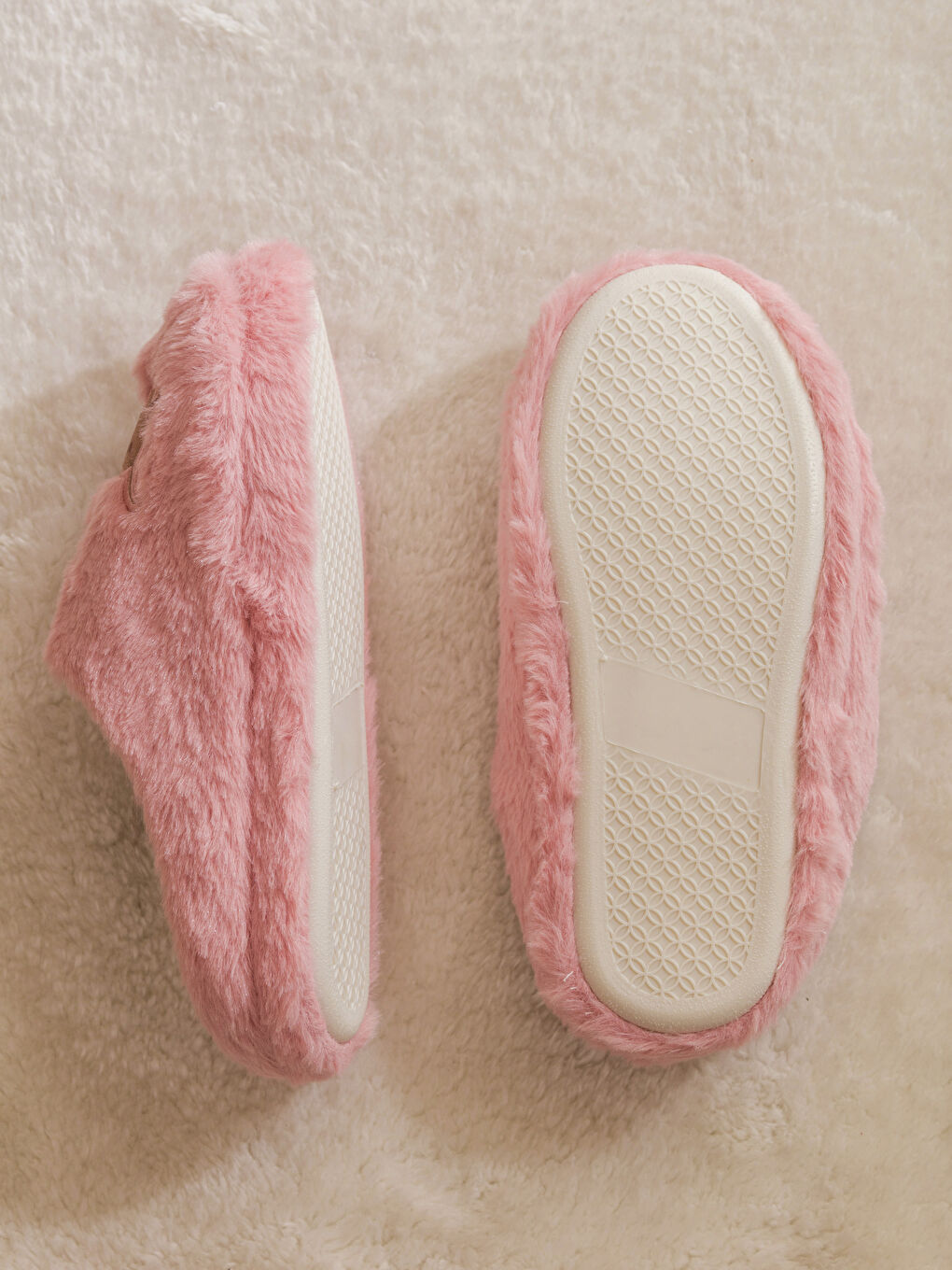 Žena RUŽIČASTA Kućne papuče-3