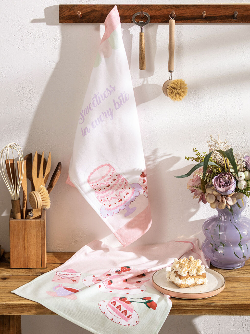 Karışık Desenli Kurulama Bezi 2'li-1