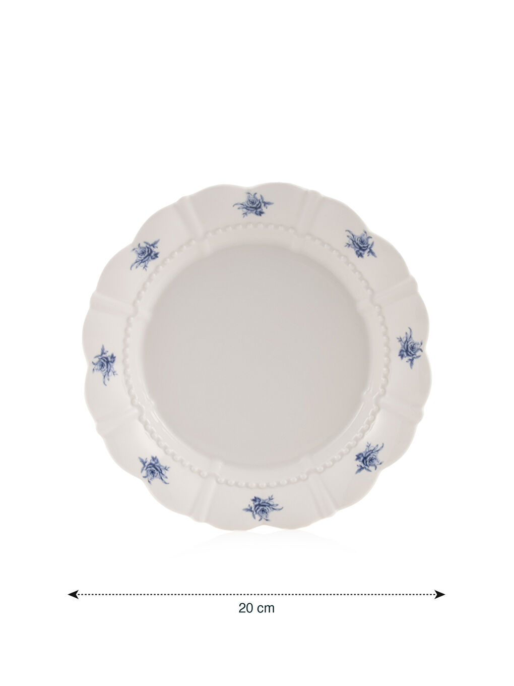 Printed Porcelain Plate 20 cm-3
