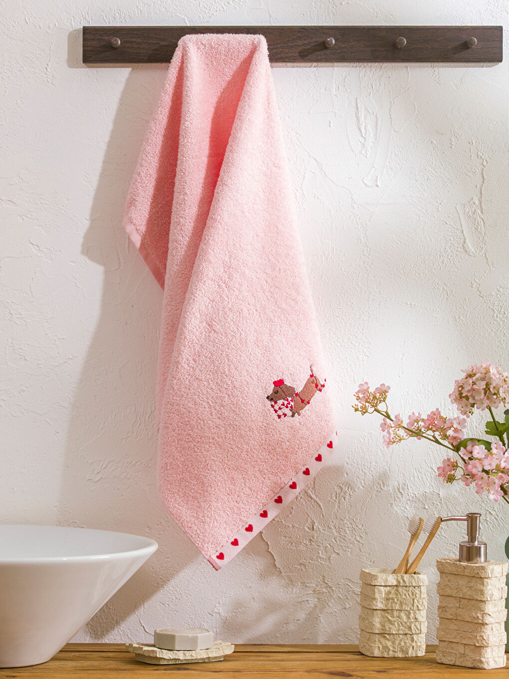 PINK Hand Towel