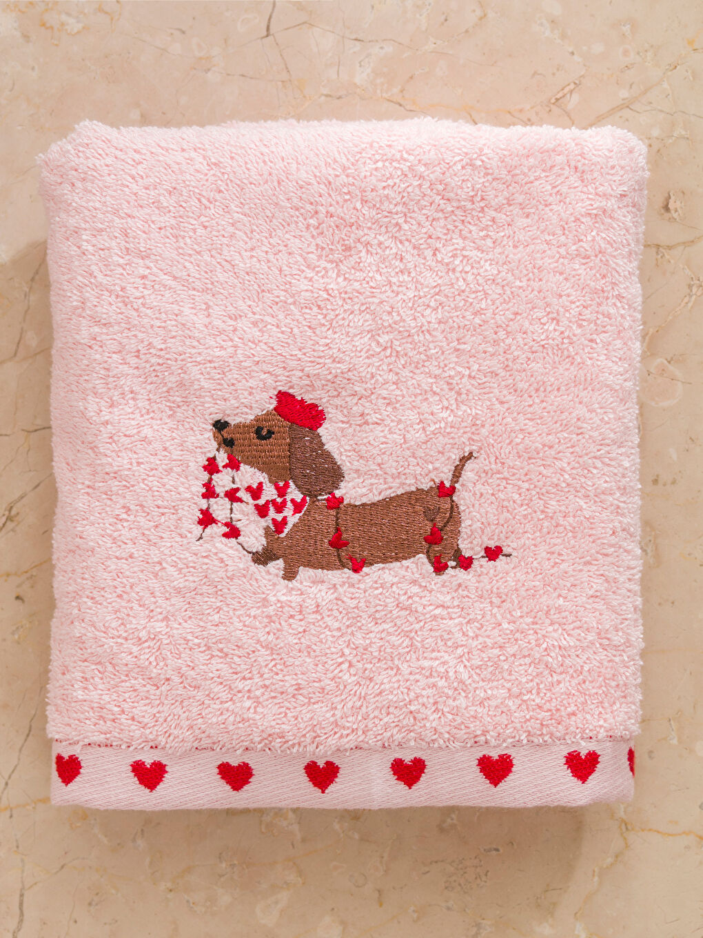 PINK Hand Towel-2