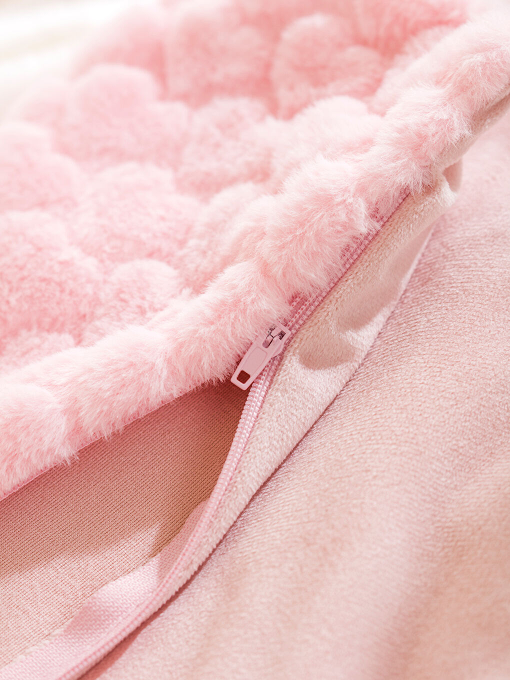 Pembe Kırlent Kılıfı 45x45 cm-3