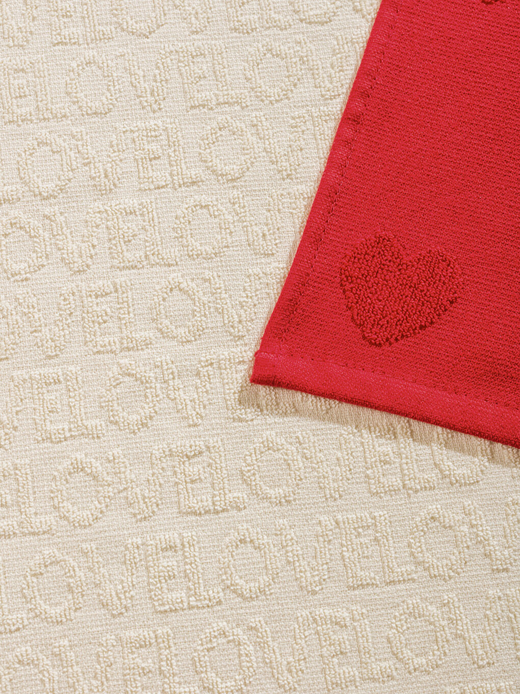 Karışık Kendinden Desenli Kurulama Bezi 2'li-2